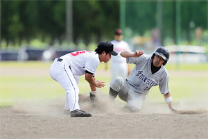 第23回 第9日　社会人IT軟式野球リーグの試合模様