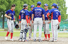 第24回 第1日　社会人IT軟式野球リーグの試合模様