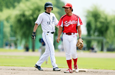 第25回 社会人IT軟式野球リーグ交流戦の試合模様