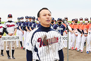 第30回 第1日　社会人IT軟式野球リーグの試合模様