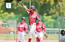 第1回 第1日　B&D IT BASEBALL CHAMPIONS CUPの試合模様2