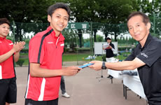 第5回 第1日 社会人ITテニスリーグの試合模様2