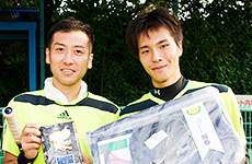 第12回 社会人ITテニスリーグの試合模様1