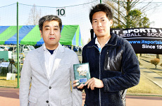 第17回 社会人ITテニスリーグの試合模様1