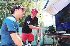 第20回 社会人ITテニスリーグの試合模様6