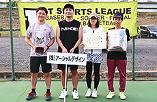 第25回　社会人ITテニスリーグの勝者チーム1