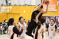 第7回　ITバスケットボール大会の試合模様