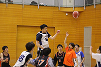 第7回　ITバスケットボール大会の試合模様