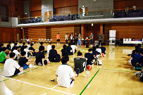 第10回　ITバスケットボール大会の試合模様