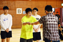 第10回　ITバスケットボール大会の試合模様