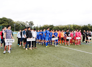 第16回 第1節　社会人ITサッカーリーグの試合模様