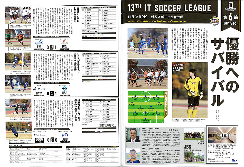 サッカーマガジンZONE掲載記事