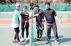 第21回 社会人ITテニスリーグの試合模様7